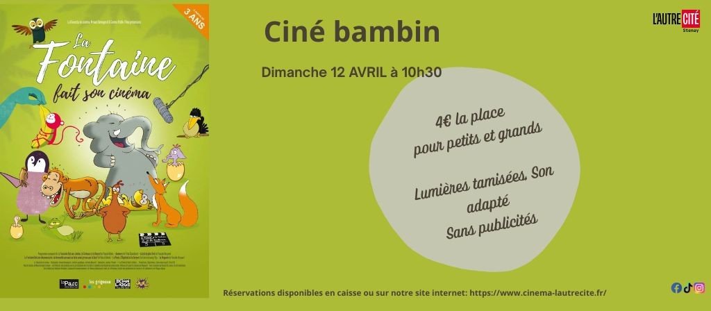 actualité cine b avril